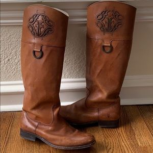 Frye Melissa Logo Boots